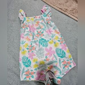 Floral Baby Romper